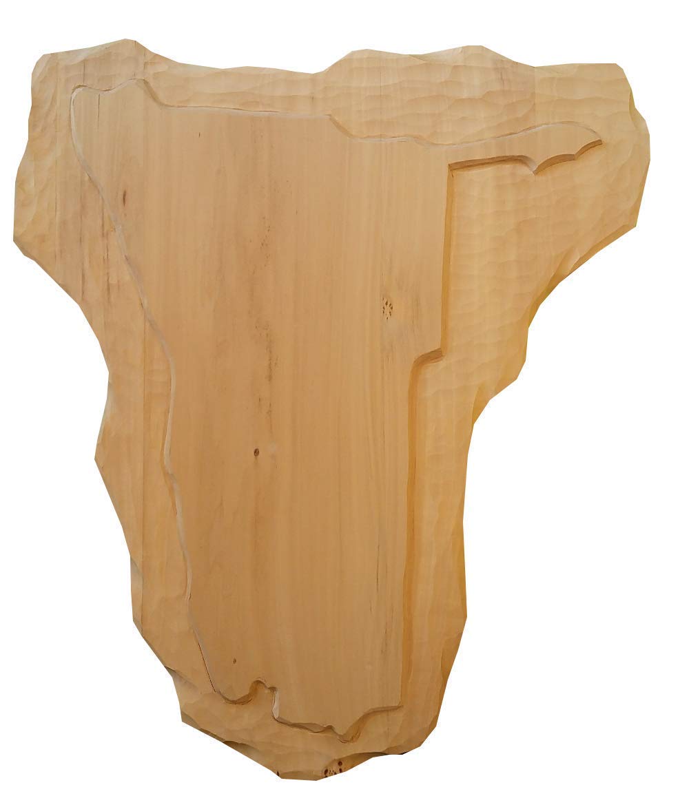 Jagd-Schnitzerei Peter Trophäenschild Trophäenbrett Namibia, handgeschnitzt 11 Größen