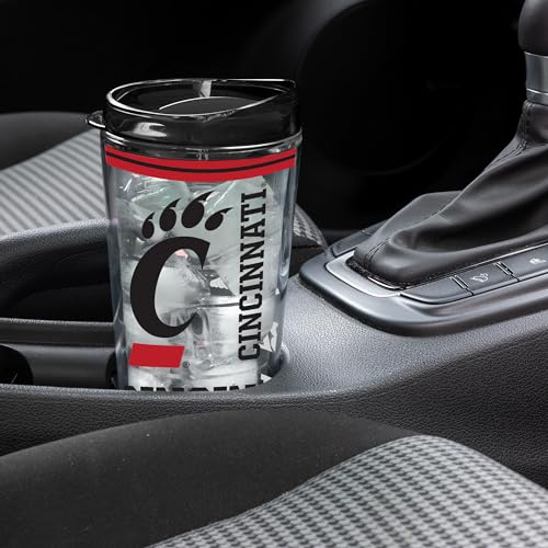 Image of Rico Industries NCAA College Double Wall Mayhem 16oz Or 20oz Tritan Tumbler W Lid