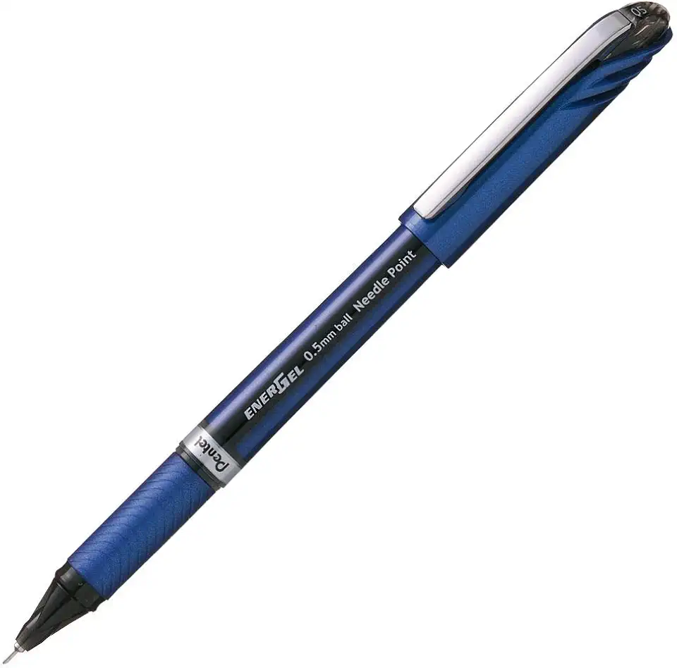 Pentel Caneta Gel Energel 0.5mm Tinta Preta SM/BLN25-A