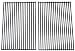 Porcelain Coated Stainless Steel Wire Cooking Grid for DCS and Charbroil Grills (Set of 2)