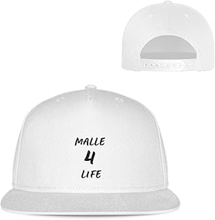 Malle 4 Life Party Mallorca - Gorra de béisbol (talla única), color blanco, Blanco, Talla única