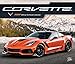 Corvette 2022 - Calendario mensile da parete Deluxe con copertina stampata e adesivi di StarGifts, Chevrolet Motor Muscle Car