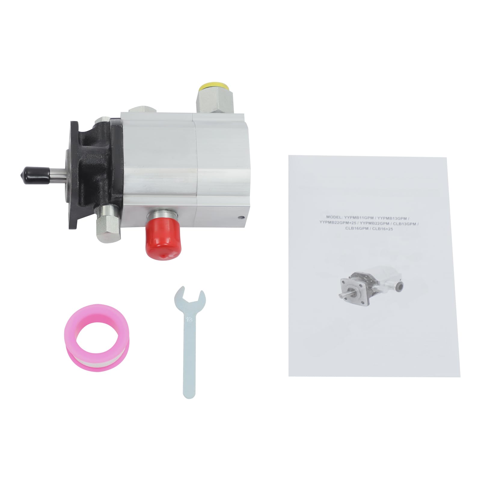 Pompa idraulica spaccalegna 13GPM 3000PSI motore idraulico spaccalegna pompa per taglio legno 3600RPM può essere utilizzato con macchine pressatrici, spaccalegna e dispositivi di serraggio per