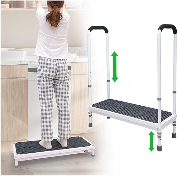 Step Stool with Handle for Elderly Medical Step Stools