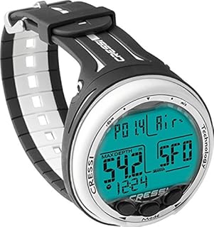 Cressi Giotto Wrist Computer, Black/White