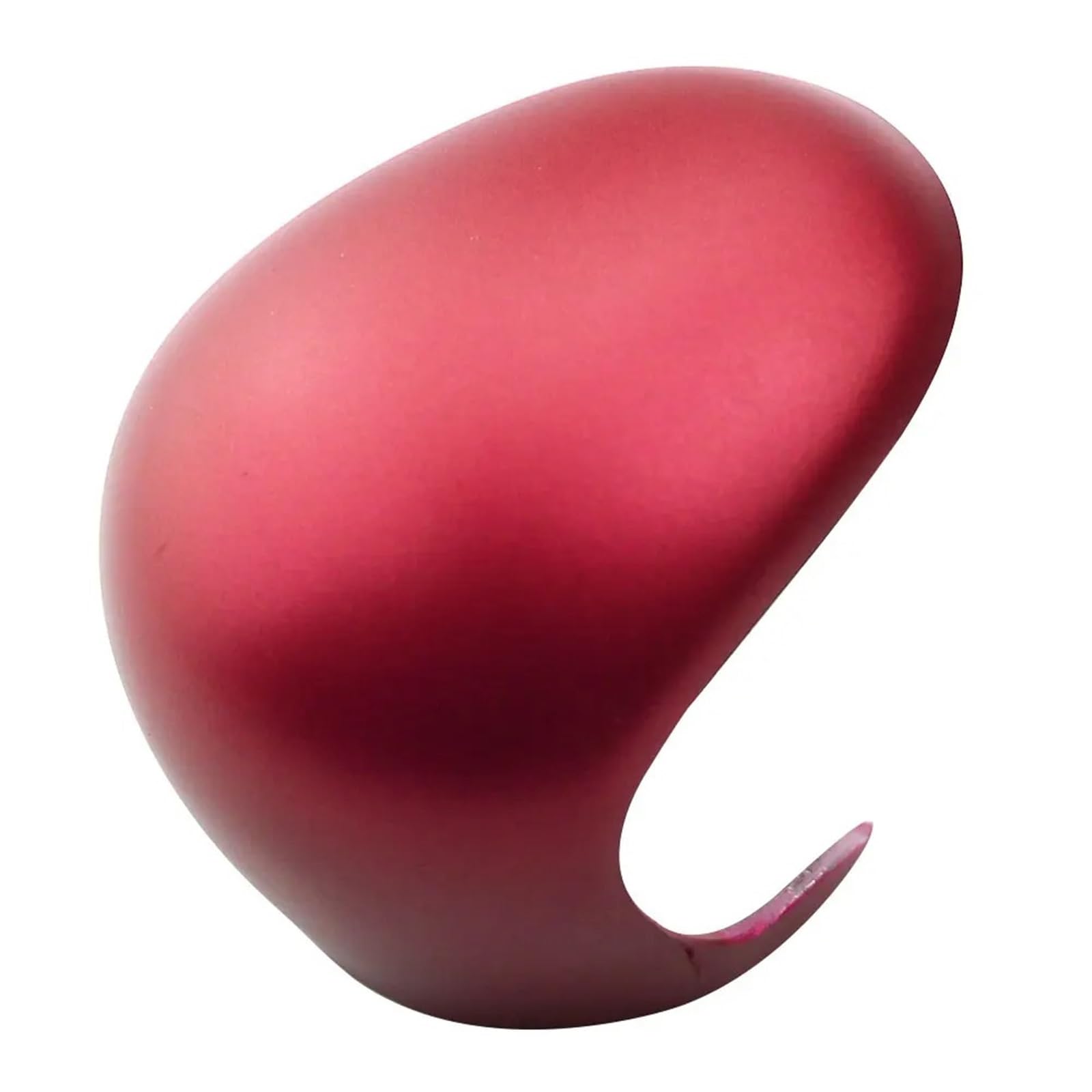 DWTNMEX Gear Shift Knob for Toyota for CHR 2016-2020 ABS Car Gear Head Shift Knob Protection Cover AT Collars(Red)