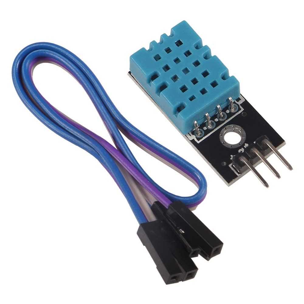 Prakti DHT11 Temperature Humidity Sensor Module Digital Temperature Humidity Sensor 3.3V-5V with Wires for Compatible with Arduino Raspberry Pi 2 3-picture-28