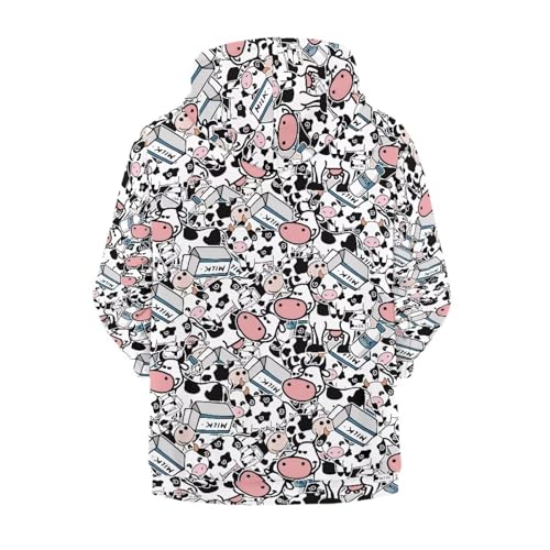 Boys Girls Long Sleeve Hoodies Zipper Sweatshirt Hoodie Sports Sweatshirt with Pockets Pullover Tops Age 6-142