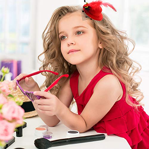 Trounistro 18 Pieces Mini Hat Hair Clip Mini Top Hat Fascinator Hats Clip Girl Hair Clip Hair Barrette Hair Hairpin For Kids #TOP5