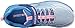 Skechers Kids Swirly Girl-81702L Gore and Strap Sneaker (Little Kid/Big Kid),Blue/Pink,12.5 M US Little Kid