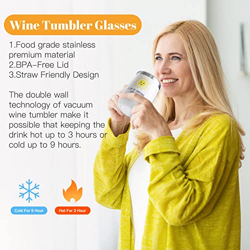 Sending Sunshine Gift, 10Pcs Sunflower Gifts For Women, Get Well Soon Gifts Basket Care Package Unique Birthday Gifts Box With Inspirational Blanket Candle For Thinking Of You Her Sister Best Friend #TOP3