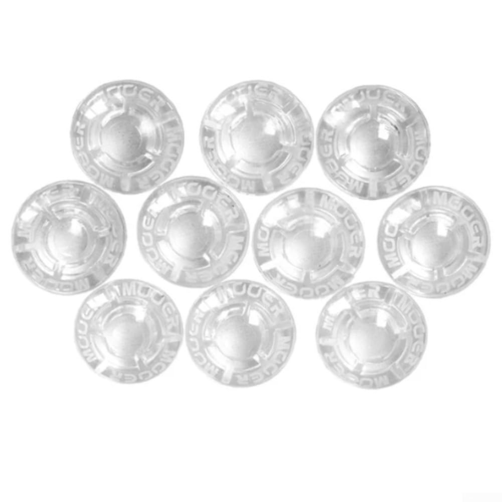 10PCS Guitar Effects Pedal Cap Multicolor Pedal Footswitch, Transparent Mooer SHROOMS Footswitch Guitar Effects