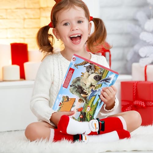 Calendrier de l'Avent figurines animaux pour apprendre la nature en s'amusant