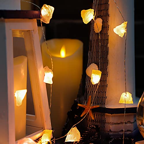 Holitown HT-Y199 HT-Y185 HT-Y200 HLST1030FLR Rose Raw Fluorite Indoor String Lights 10Ft 30Leds Crystal Decorative String Lights Color Changing Battery Powered thumb #7