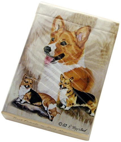 Cartas para jugar Welsh Corgi Best Friends