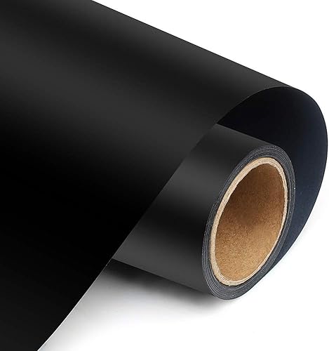 Miniatura 2 de 10ft Black PU Vinyl Cutter Plotter DIY Heating Press Transfer T-Shirts Small Business(Item#002301x3.4)