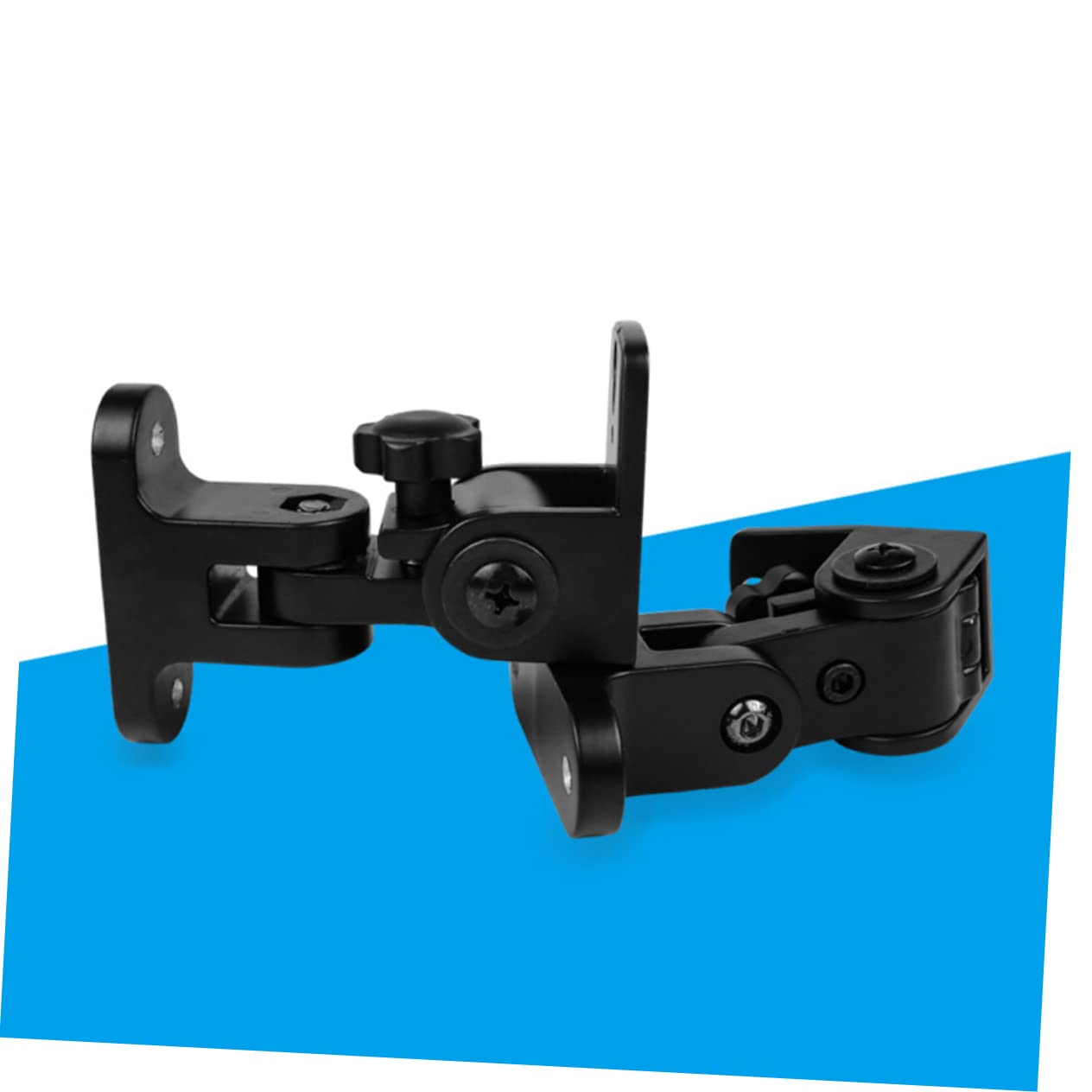 HEMOTON Supporto Casse Surround da Parete in Lega di Zinco Nero