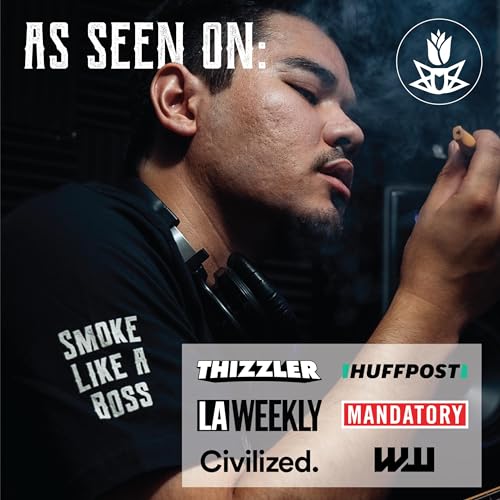 Purple Rose Supply Rolo – Tamanho pessoal de 2-4 g com espetos, ponta de madeira, funil – Dura até 1