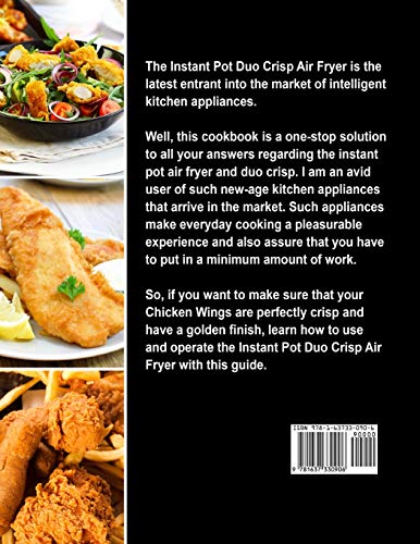 Instant Pot Duo Crisp Air Fryer Cookbook