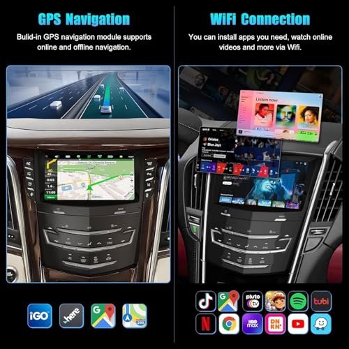 Radio Car Android 13 8 Pulgadas para Cadillac Escalade miniatura 5