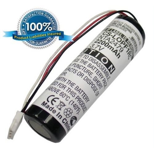 smavco Bundle Replacement NTA2479 Battery for Logitech Pure-Fi Anywhere Speaker 2nd Plus Stereo Audio Cable, 2200mAh