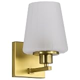 Vintage Brass Vanity Wall Light by Nuvo – view 1