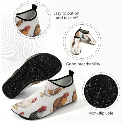Zapatos deportivos acuáticos transpirables de secado rápido con suela elástica 4