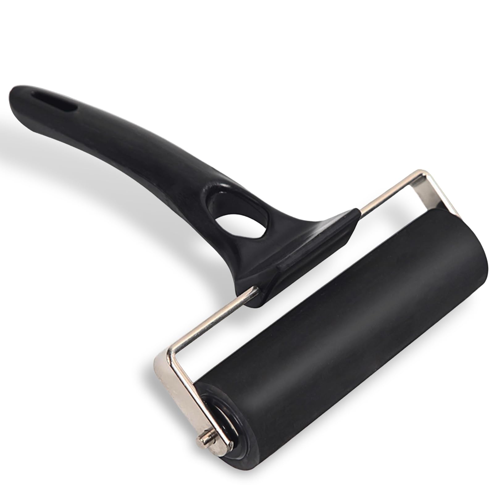 Falling in Art 4 5/7 Inches Rubber Roller Brayer for Crafting