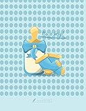 Notebook: Baby shower cover and Dot pages, Extra large (8.5 x 11) inches, 110 pages, notebooks and journals