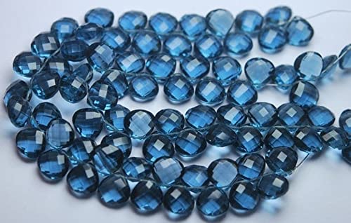 Quartz bleu de Londres 10mm AAA pour remplacer vos perles ternes par l'éclat du cœur