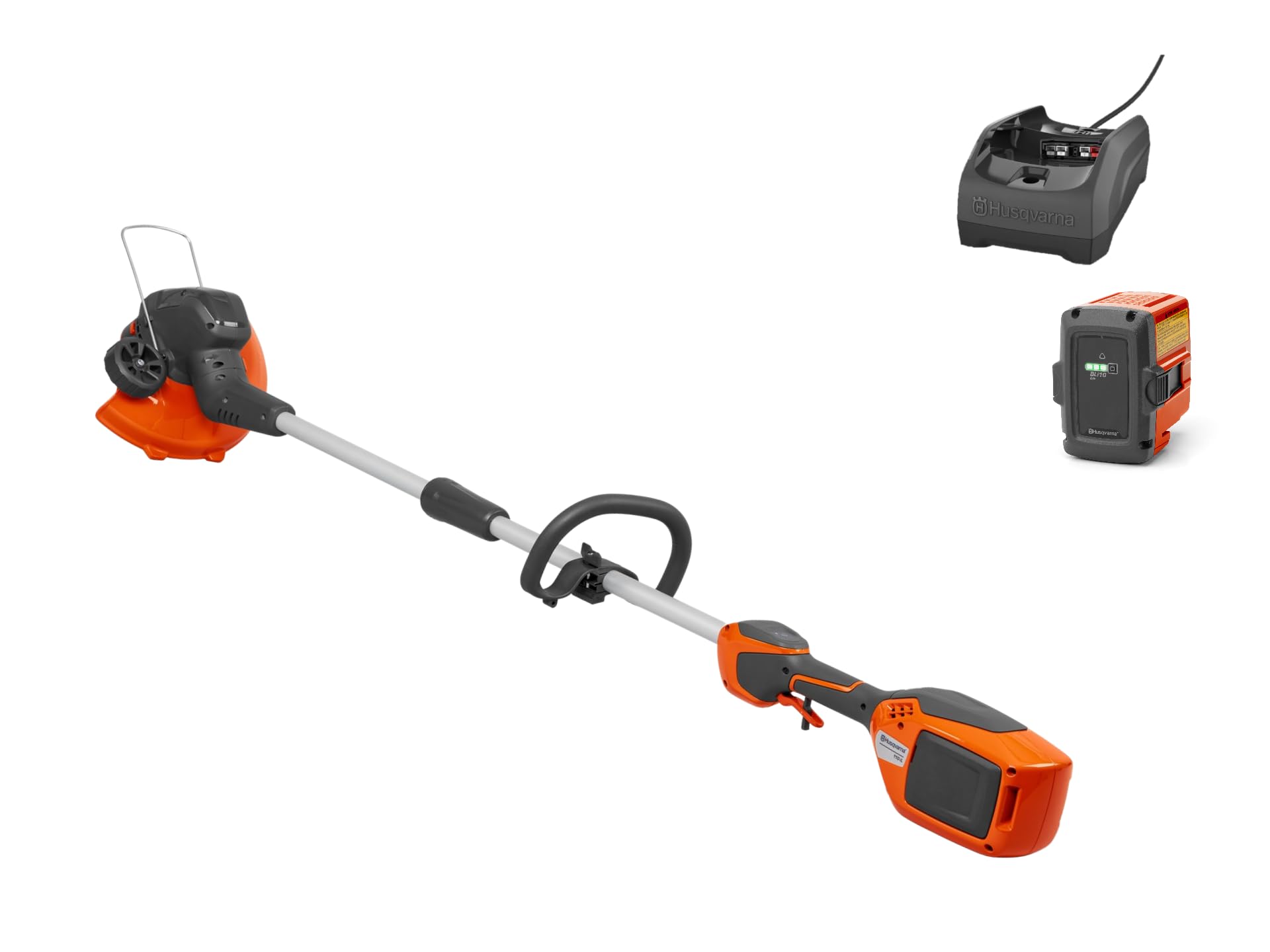 Husqvarna Desbrozadora inalámbrica 110iL | Incluye 1 batería BLi10, incluye 1 cargador 40-C80