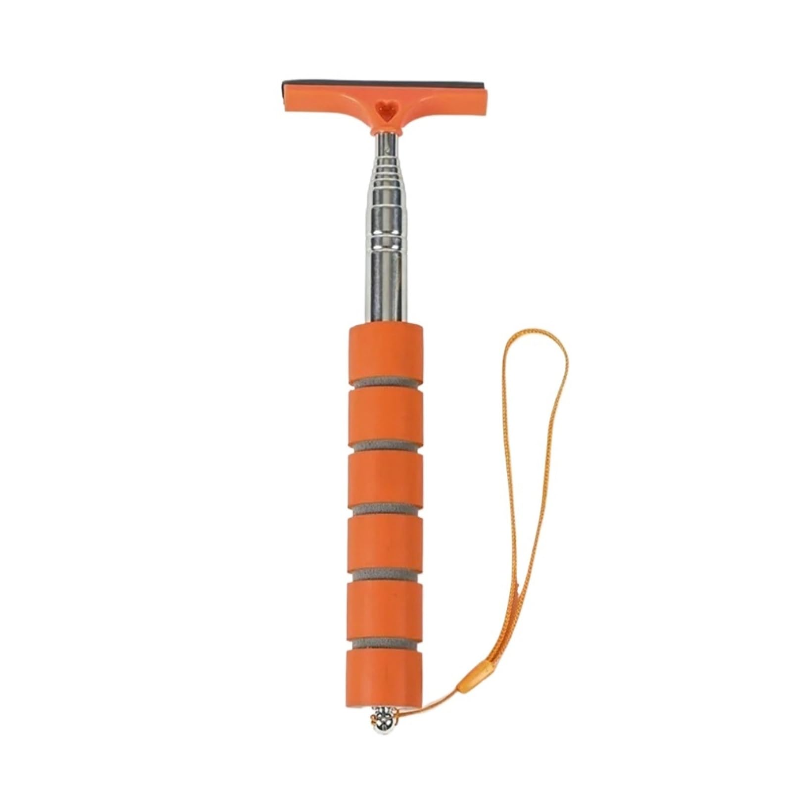 Car rearview mirror wipers Universal Car Rearview Mirror Wiper Side Squeegee Window Cleaning(Orange)