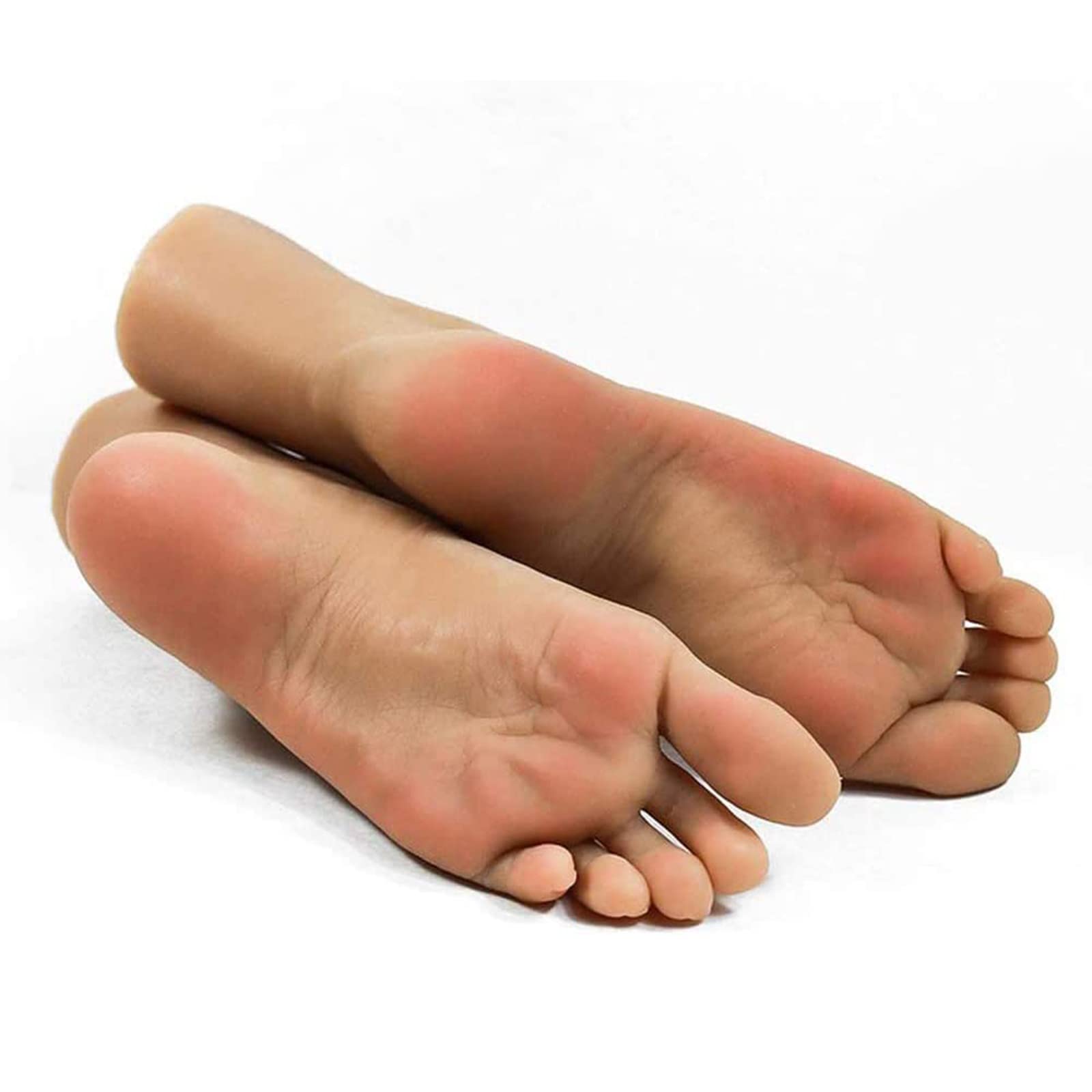 Silicone Pieds Modèle 1: 1 Faux Pied Réaliste, Taille Vivante Véritable Réplique du Modèle Pied L'exposition Chaussures Et Bijoux