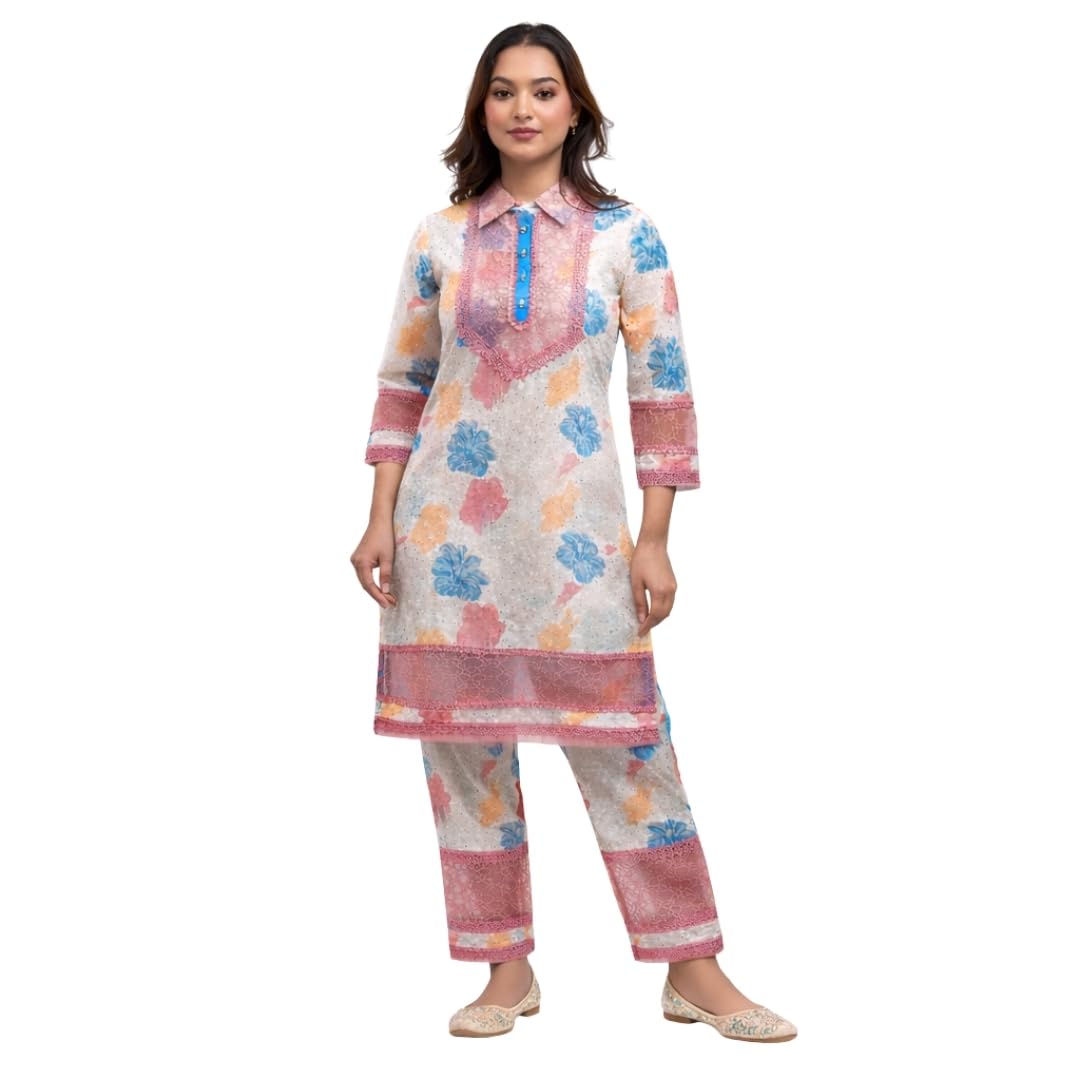 Cotton Schiffely Cord Sets-image-0