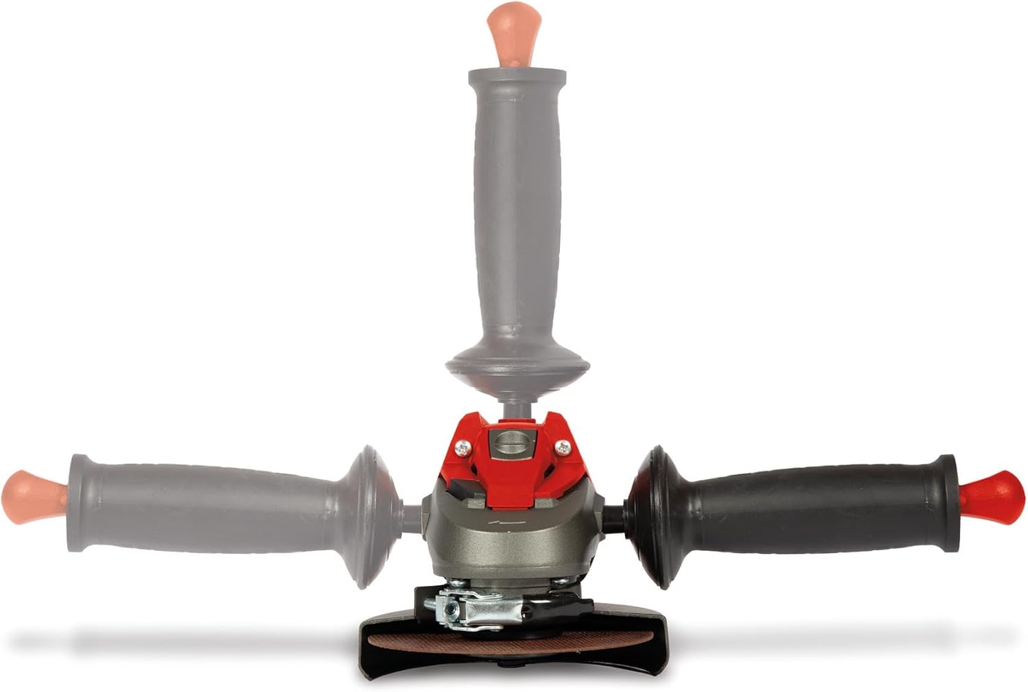 Angle Grinder with auxiliary handle positions