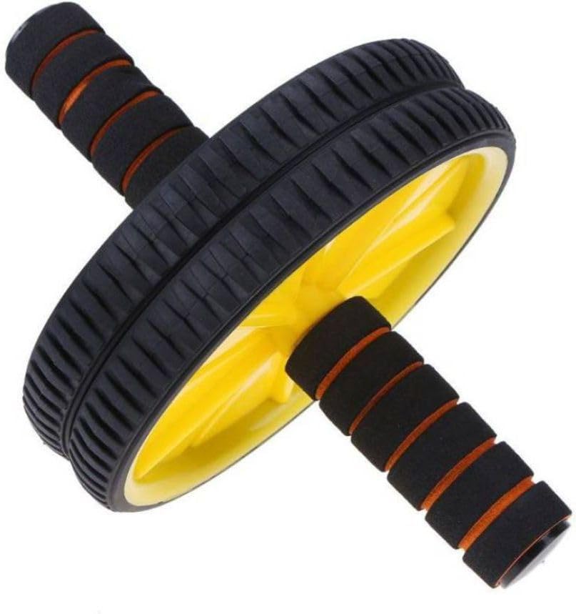 Dinetic Ab Roller Double Wheel for Abs Workouts/Home Workouts for Men and Women Ab Exerciser (Multicolor)-picture-29