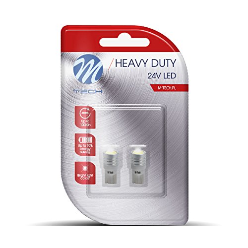M-Tech LB915W Blister 2 x LED W5W 1 W 24 V HP
