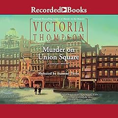 Murder on Union Square Audiolibro Por Victoria Thompson arte de portada