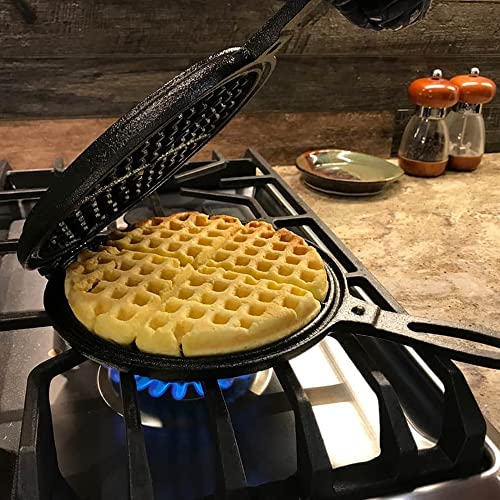 Lehman'S CU15358-SCS Cast Iron Waffle Maker thumb #2