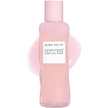 Glow Recipe PHA + BHA Face Toner, Korean Exfoliating Toner for Pores, Gentle Chemical Exfoliant + Hydrating Toner, Watermelon, Cactus Water + Glycerin (150ml)