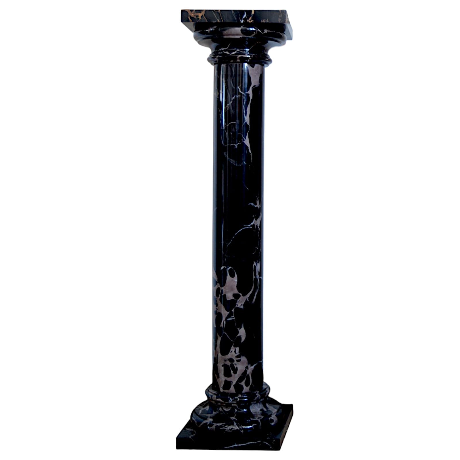 Marmurowa kolumna Portoro Antique Marble Column Made in Italy H.100cm