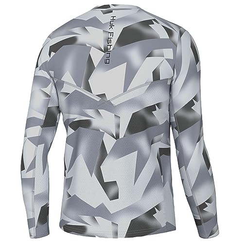 Image of HUK Men's Icon X Long Sleeve Shirt, Performance Fishing Shirt
