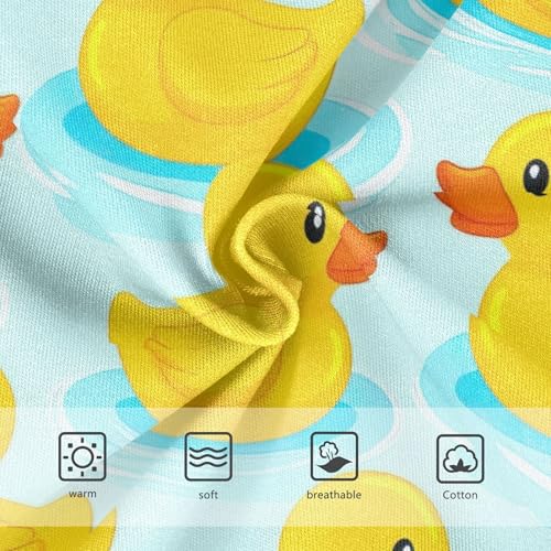 Flower Girls Underwear Toddler 2t Cotton Panties Little Girl Cute Yellow Ducks Blue Briefs Underpants3