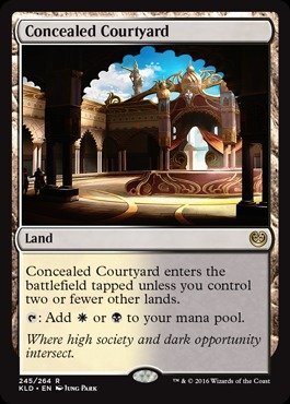 Magic The Gathering - Concealed Courtyard (245/264) - Kaladesh