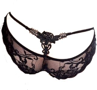 レディース セクシー バック刺繍ショーツ