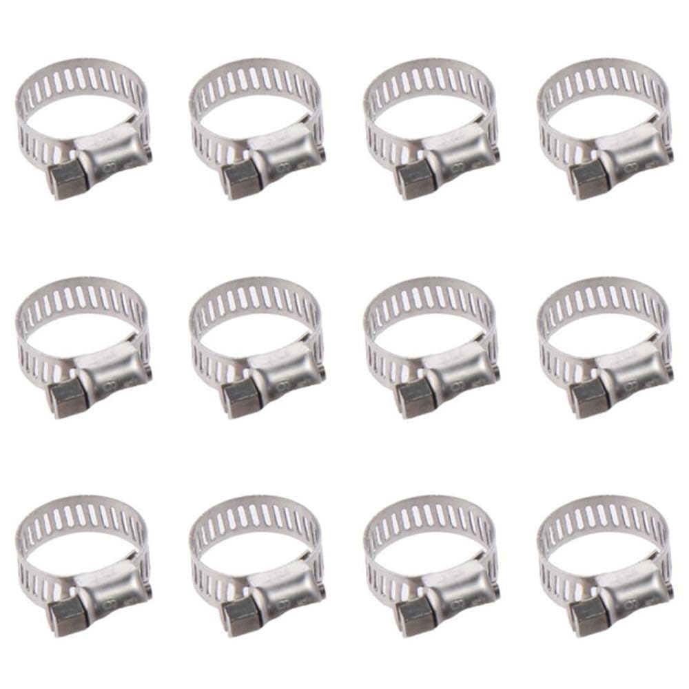 Colliers de serrage réglables en acier inoxydable pour conduits d'air 50/75/100/150/200 mm, 75 mm