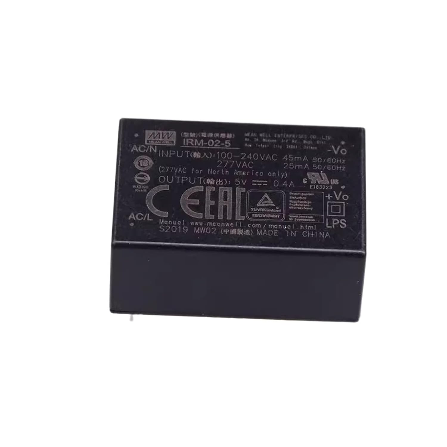 IRM-02 IRM-02-5 IRM-02-12 IRM-02-24 2W Single Output Encapsulated Type(IRM-02-24V_2W)
