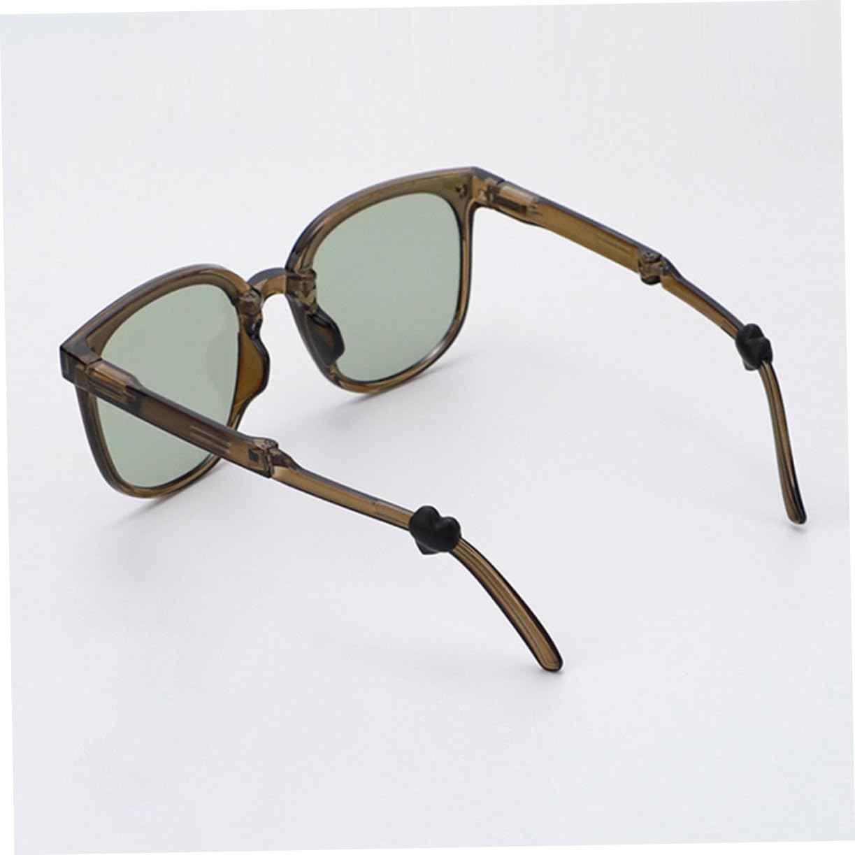 FRCOLOR 20 Pairs Glasses Anti-Slip Cover Adjustable Eyeglasses Glasses Strap Replaceable Stoppers Glasses Stoppers Eyewear Retainer Drinking Glasses Ear Hooks Black