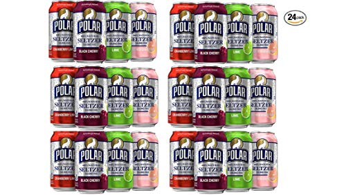 Polar Beverages Seltzer Variety Pack, 12 Fluid Ounce (Pack of 24)