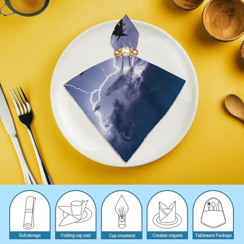 Servilletas de tela Witch Prayed pack 2 miniatura 7